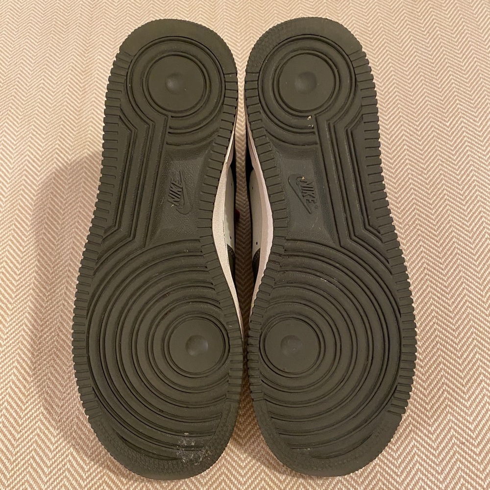 2013 Nike Air Force 1 AF1-82 Silver Gray High Tops - Picture 8 of 12
